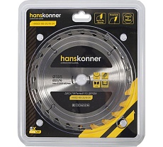 Диск пильный 185х20/16мм, 24Z Hanskonner H9022-185-20/16-24