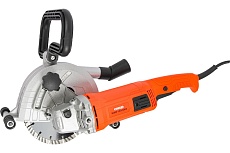 Штроборез электрический Спец ШЭМ-150/4000 2200Вт, 7500об/мин, 2 диска 180мм, штроба 40x60мм, подкл пылесоса, коробка + Диск алмазный отрезной 180*22,2*2,2мм СПЕЦ-4125/0513003