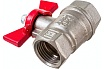Шаровой для воды Valfex 1/2" ВР/ВР бабочка, никелированная латунь 11Б27фт1М VF.217.NB1.012.Bir