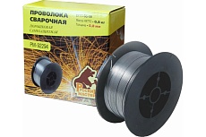 Проволока сварочная порошковая E71T-GS-08 800 г, 0.8 мм, самозащитная, в коробке Русский Мастер РМ-92294