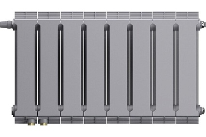Радиатор Royal Thermo PianoForte 300 Silver Satin VDR80 - 8 секций НС-1506359