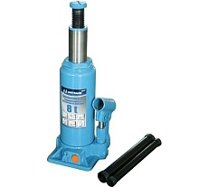 Бутылочный домкрат UNITRAUM Н=230+147+80 мм UN90804