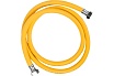 Газовый шланг TUBOFLEX 1/2" ВР/ВР, 1.5 м, желтый 4828407