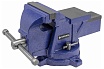 Стальные поворотные тиски с наковальней Forsage 4", 100 мм F-6540604W(58898)