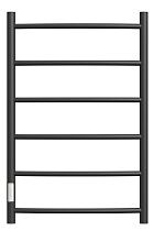 Полотенцесушитель электрический Point PN04758B П6 50x80 диммер слева, черный