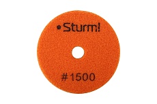 Круги шлифовальные гибкие Sturm ! 9012-D100-1500