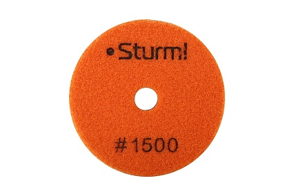 Круги шлифовальные гибкие Sturm ! 9012-D100-1500