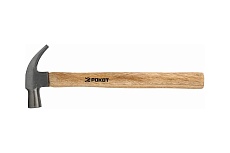 Молоток-гвоздодер Рокот 225 г, боек 21 мм, деревянная рукоятка 615-088