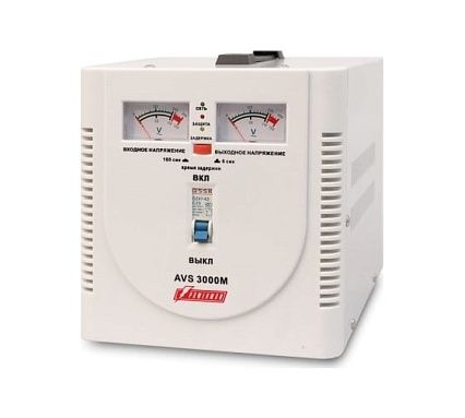 Стабилизатор напряжения Powerman 1ф 3 кВА AVS 3000 M 1192178