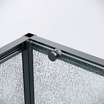 Душевой уголок Grossman Galaxy 120.K33.01.1380.21.02 130x80 шиншилла, черный матовый