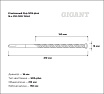 Бур усиленный SDS-plus (16x210 мм) Gigant GRD 11042