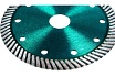 Диск алмазный отрезной Турбо Железобетон (125x22.23 мм) TRIO-DIAMOND TP172
