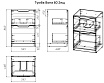 Мебель для ванной Dreja Bona 120 см белая