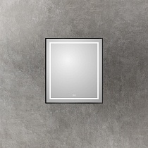 Зеркало BelBagno SPC-KRAFT-700-800-LED-TCH-WARM-NERO 70x80 см антипар, черный