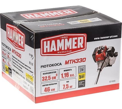 Мотокоса Hammer MTK330 579029
