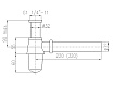 Сифон для раковины Rav Slezak MD0545