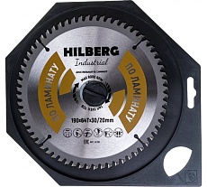 Диск пильный Industrial Ламинат (190x30/20 мм; 64Т) Hilberg HL190