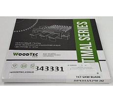 Пила подрезная коническая 215x4.3-5.5/3.2x50 мм, Z42 Woodtec ВИ 343331