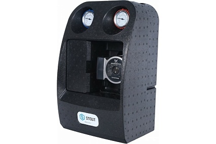 Насосная группа STOUT с 18 пластинами, с насосом, в теплоиз. Grundfos UPSO25-65 SDG-0038-182502 RG008U9S98RSO8