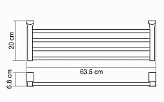 Полка WasserKRAFT Leine K-5011