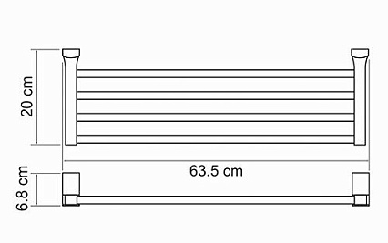 Полка WasserKRAFT Leine K-5011