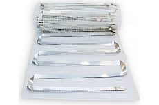 Теплый пол Зебра электрический ультратонкий под плитку, ЭВО-300 ПГК 2,0x0,5 м, 150 Вт ZBR2