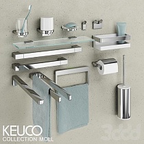 Дозатор жидкого мыла Keuco Collection Moll 12752010100 хром/белый