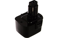 Аккумулятор (12 В; 2.0 А*ч; NiCd) для инструментов DeWALT, B&D коробка Практика 038-807