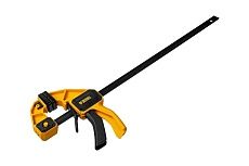 Струбцина f-образная быстрозажимная Denzel 450x80 мм, усиленный нейлоновый корпус 20507