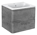 Тумба с раковиной Vincea Vico 60 см Beton