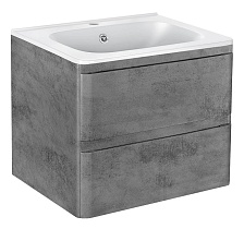 Тумба с раковиной Vincea Vico 60 см Beton