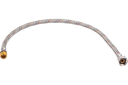 Гибкая подводка для воды НР 3/8" х ВР 1/2", длина 600 мм STOUT RG008P0SIFSGE2
