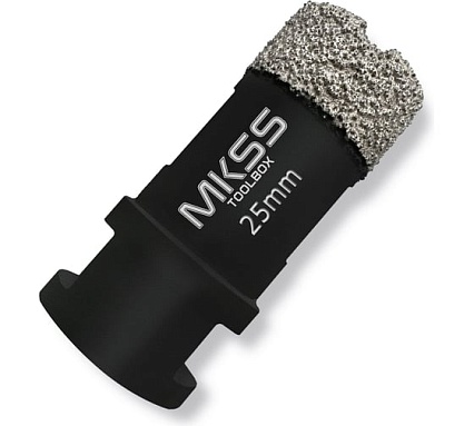 Коронка алмазная универсальная MKSS Toolbox KS2803 HARD 25 мм, M14 для УШМ KS28030025