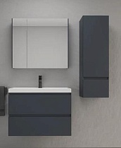 Мебель для ванной Style Line Манхэттен 80 см графит