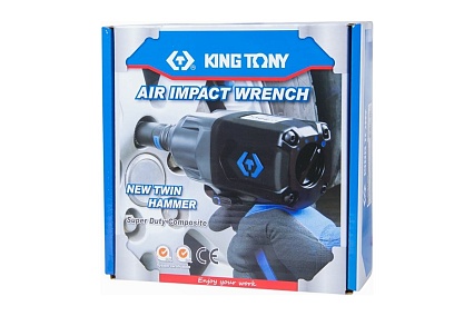 Пневматический ударный гайковерт King Tony 1/2" 33481-095
