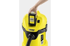 Хозяйственный пылесос Karcher WD 3 Battery без аккумулятора в комплекте 1.629-910