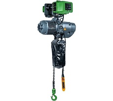 Цепная электрическая таль EURO-LIFT 3,2 т, 12 м (ск. передв. 21 м/мин, пульт 6 кн.) 00-00003884