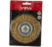 Щетка для дрели плоская, 100 мм VIRA 573100