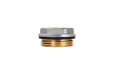 Переходник для спускника коллектора Hoobs 1&quot;нр х 1/2&quot;вр, с прокладкой HB-141510840