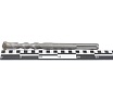 Бур по бетону (22х260 мм; 4 режущих кромки; SDS-max) EКТО DS-010-2200-0260