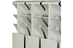Алюминиевый радиатор Rommer Plus 500 4 секции RAL9016 89562