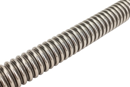 Подводка для газа СТМ ГАЗ сильфонная, 1/2", гайка-гайка, 250 см CGHF1225