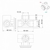 Смеситель для раковины WasserKRAFT Kammel A18583 хром