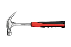 Молоток-гвоздодер Yato металлическая, обрезиненная рукоятка, 450 г YT-4560