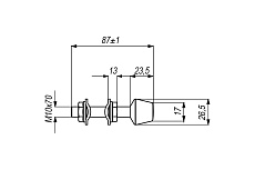 Прижим механический горизонтальный KUKAMET B111-4