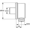 Душевой набор Ideal Standard Ceraflex BC447AA 4 в 1