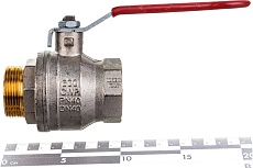 Шаровой кран RUB 1 1/2&quot; DN40 PN40, ВР-НР, серия MILANO (S.90), ручка S90H20