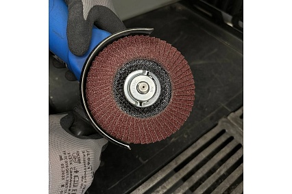 Круг лепестковый торцевой Brown 125х22 мм, Al 40 Flat Abraforce AFBR125AO04058F