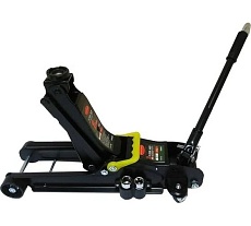 Гидравлический подкатной низкопрофильный домкрат с воротком Rockforce 3 т RF-825021C