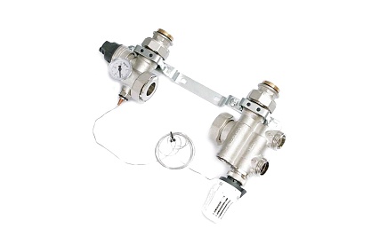 Насосно-смесительная группа 1" без насоса Uni-Fitt SOLOMIX 470N1200